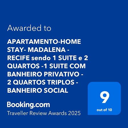 Suite E Quartos -1 Suite Com Banheiro Privativo - 2 Quartos Triplos - Banheiro Social Recife Exteriör bild
