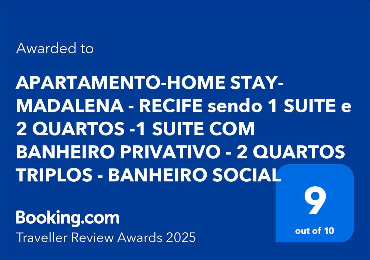 Suite E Quartos -1 Suite Com Banheiro Privativo - 2 Quartos Triplos - Banheiro Social Recife Exteriör bild